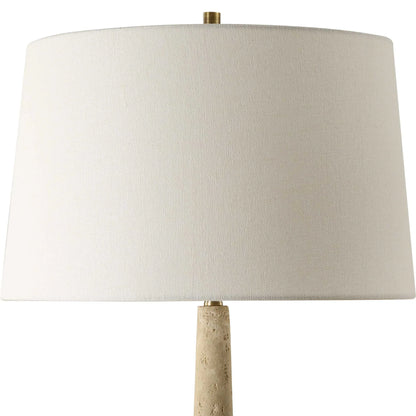Travertine Table Lamp