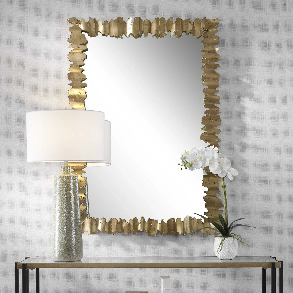 Antique Gold Mirror