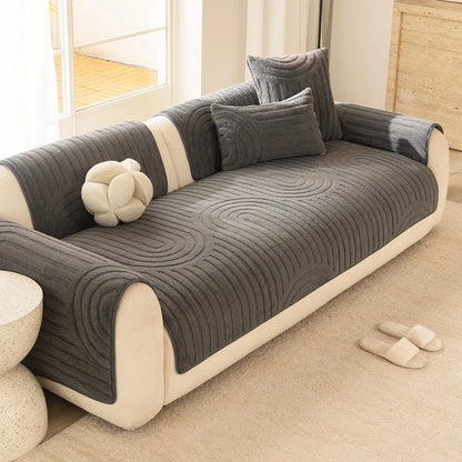 Soft Cotton Velvet Sofa Cushion