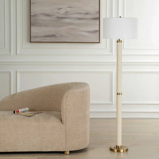 White Floor Lamp