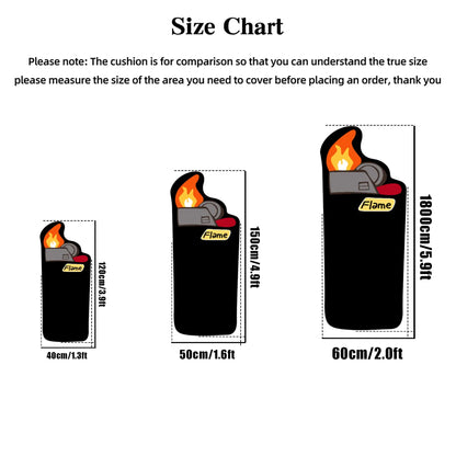 Modern Luxury Cigarette Print Carpet