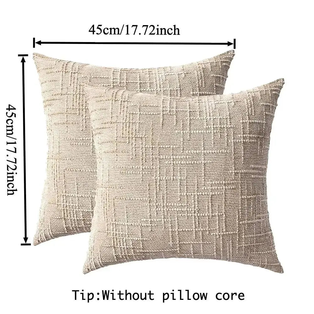18x18 Soft Chenille Cushion Covers