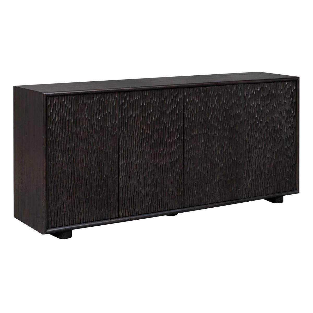 4-Door Wood Cabinet
