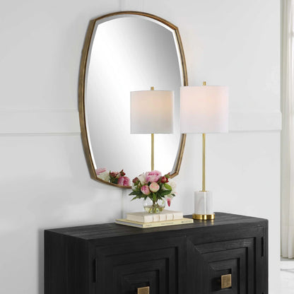 Aged Gold Vanity Mirror