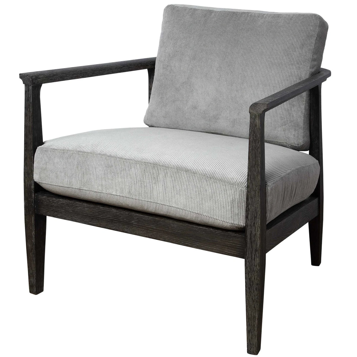 Modern Gray Accent Chair