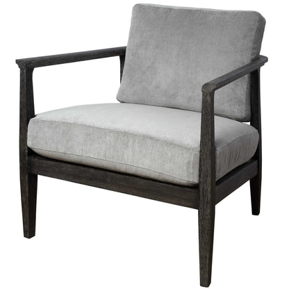 Modern Gray Accent Chair