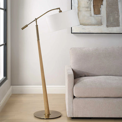 Wooden Floor Lamp