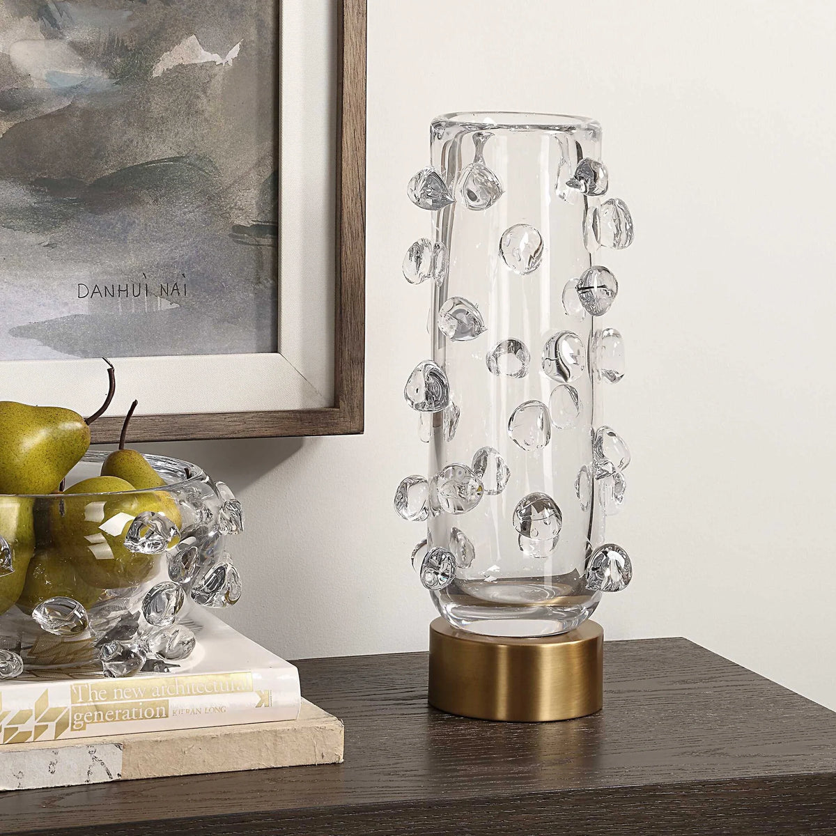 Clear Glass Vase