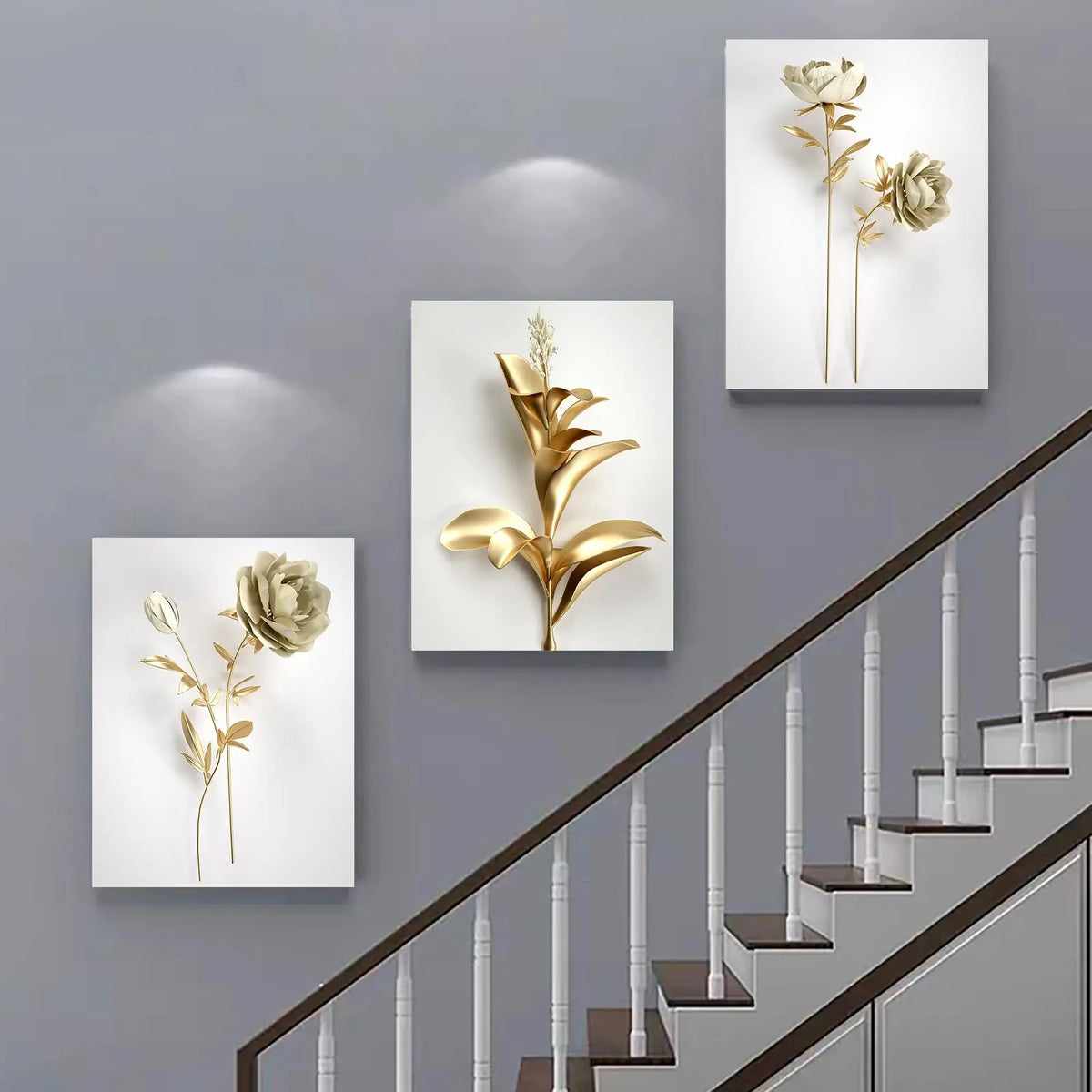 3-Piece Wooden Frame Canvas Art Set