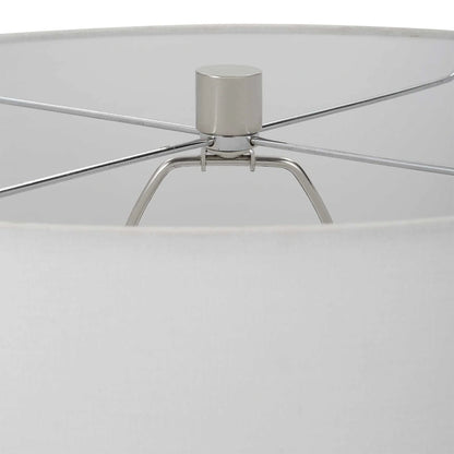 White Farmhouse Table Lamp