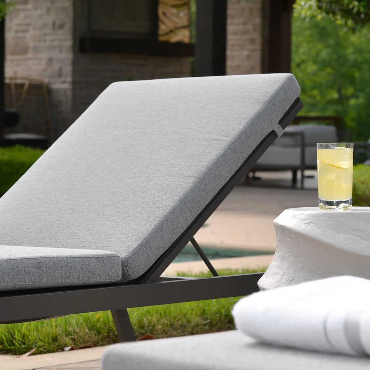 Outdoor Pool Chaise Cushion