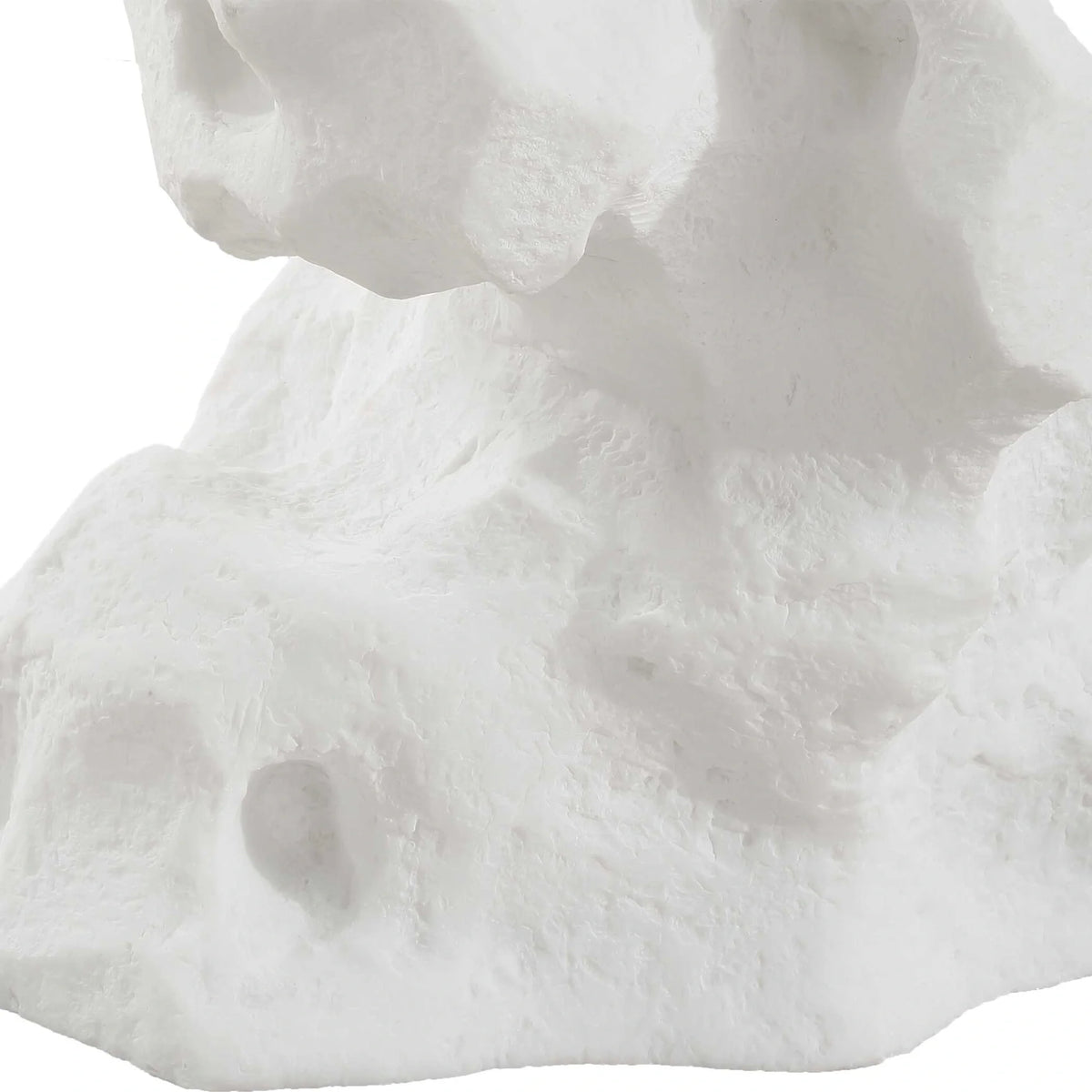 White Stone Drink Table