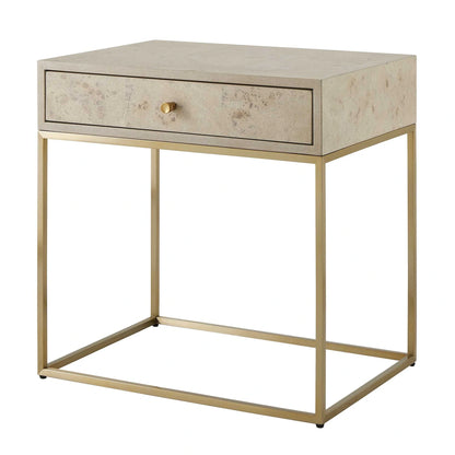 Light Washed Maple Side Table