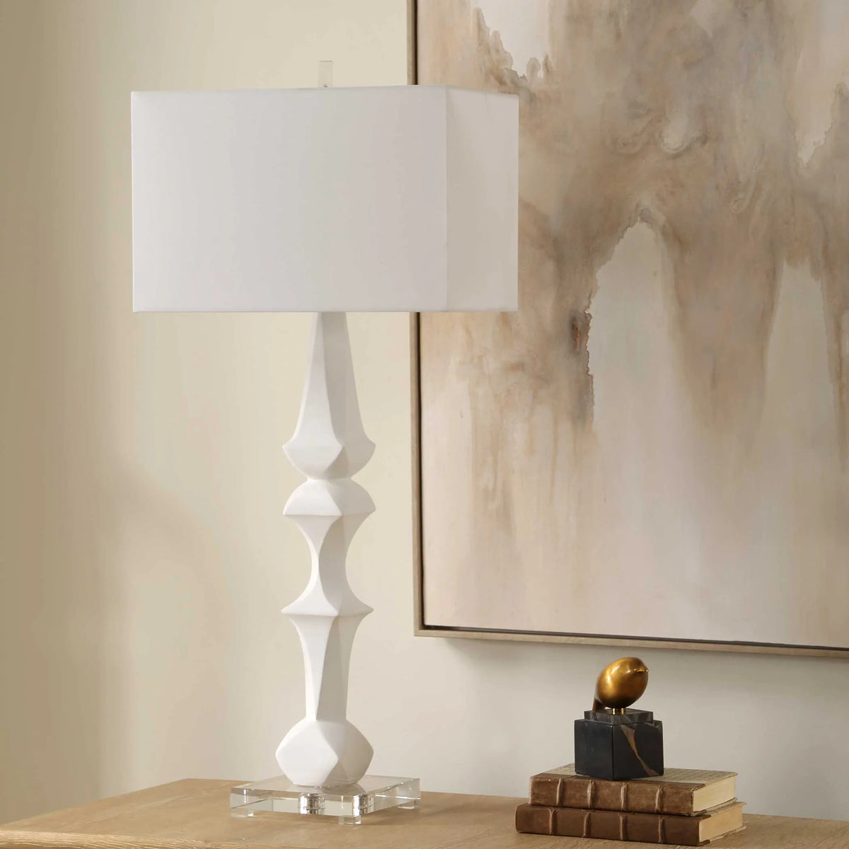 White Table Lamp