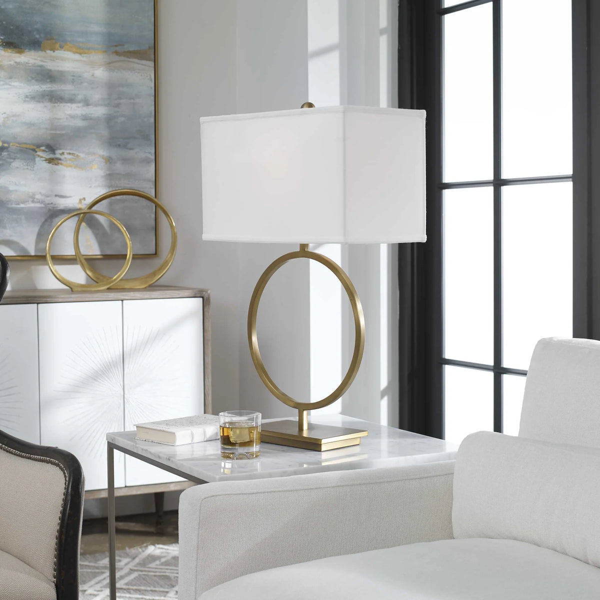 Circle Table Lamp