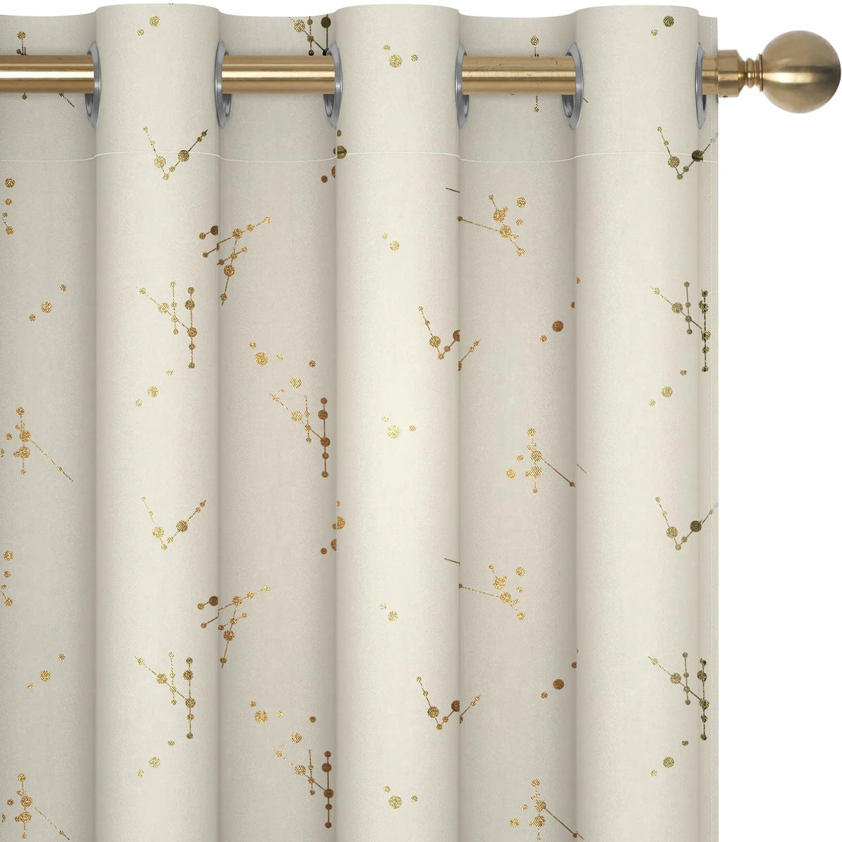 Blackout Curtain Panels | 100% Polyester, Thermal Insulated, Grommet Top | Wide Size Range, Set of 2