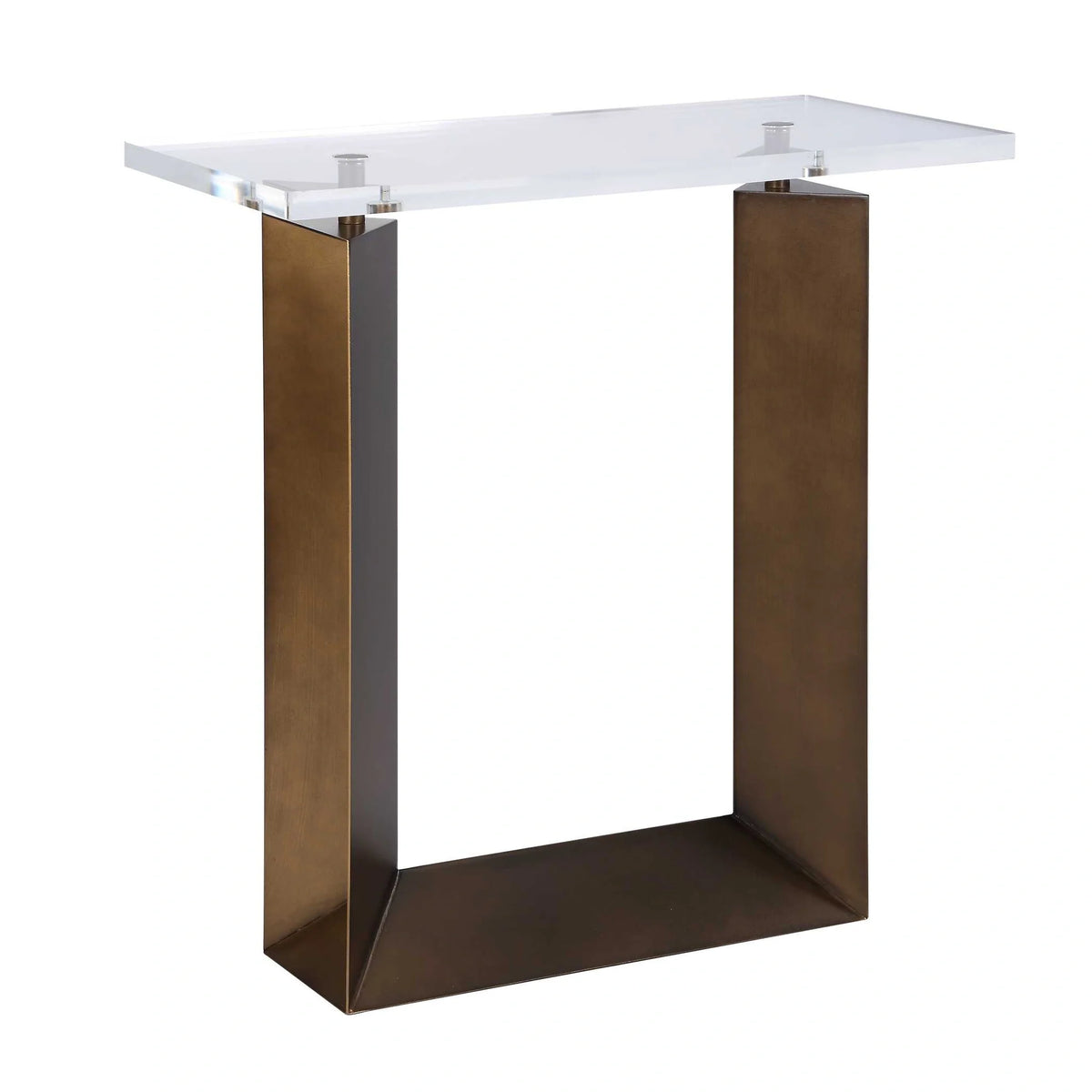 Modern Bronze Side Table