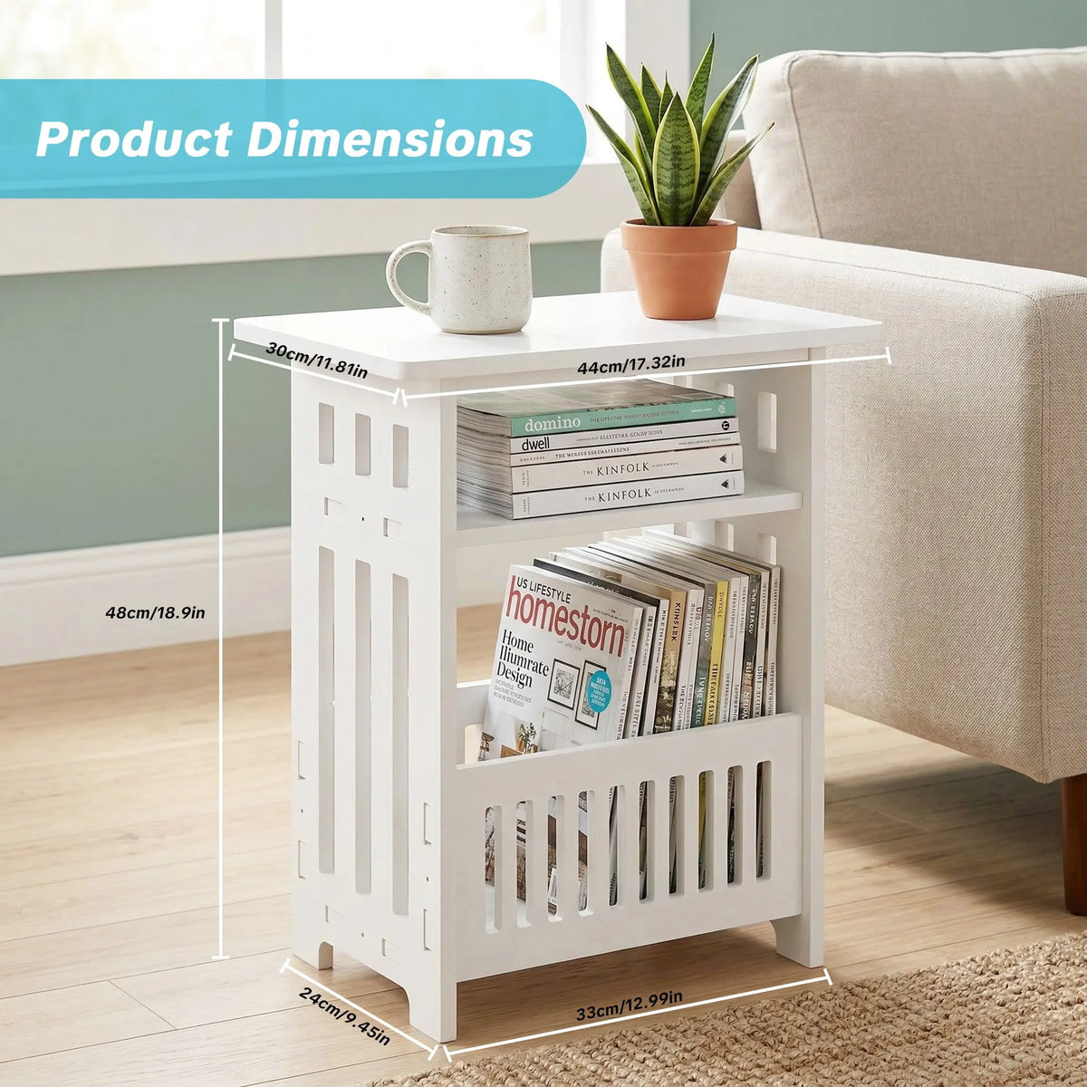 Nordic Small Square Table