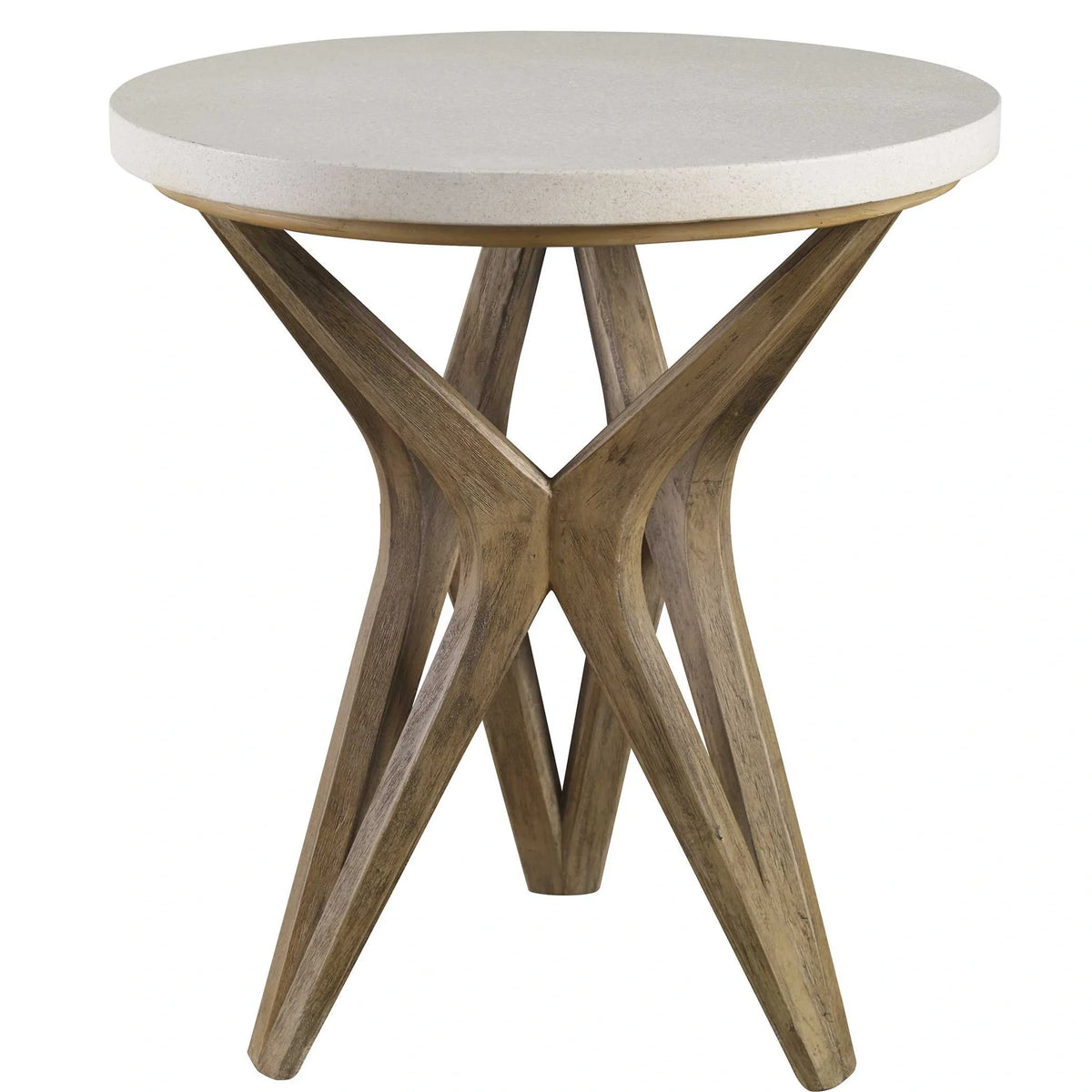Limestone Side Table