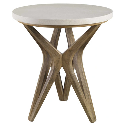 Limestone Side Table