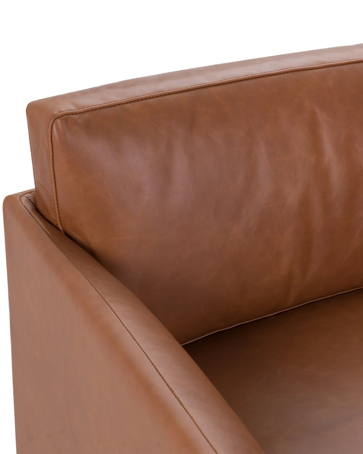 Toriko - Toriko Lounge Chair, Tan Premium Leather | FINAL SALE