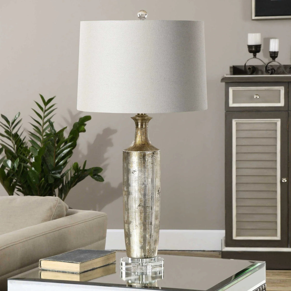 Metallic Bronze Lamp