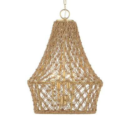 4 Light Rope Pendant