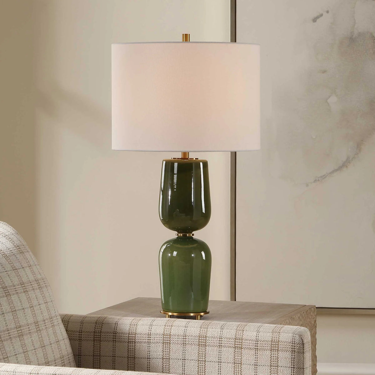 Green Table Lamp
