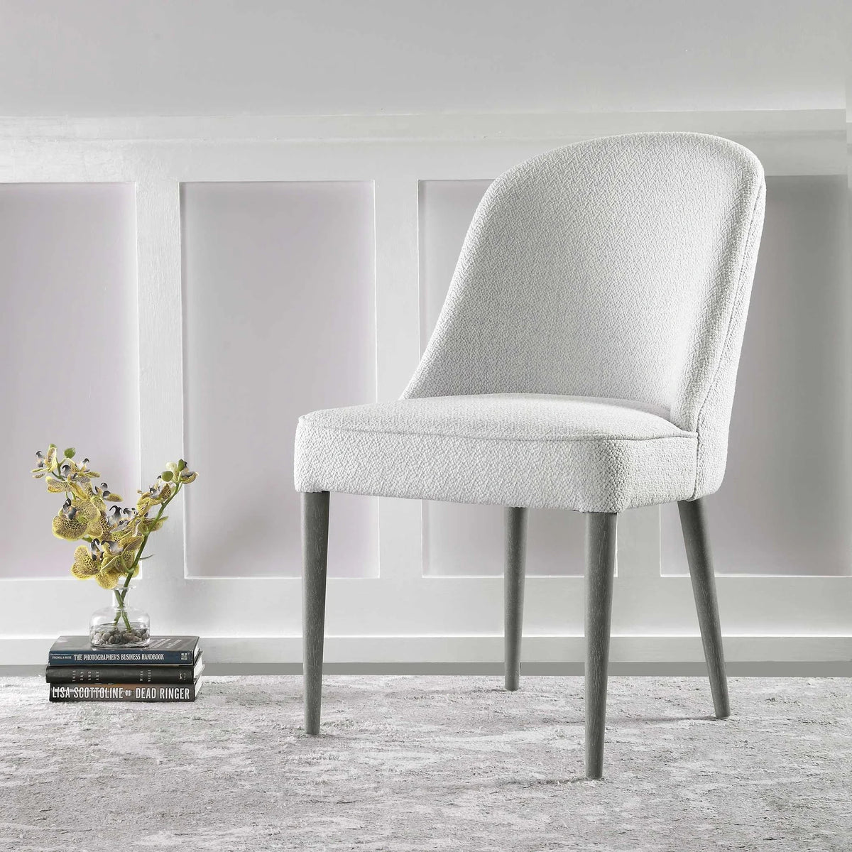 Armless Chairs, Set of 2