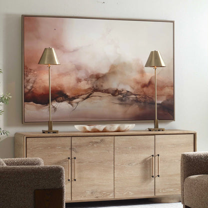 Framed Abstract Canvas Art