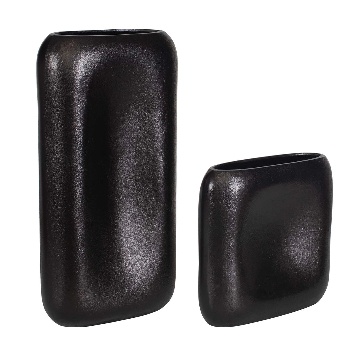 Dark Brown Vases Set/2