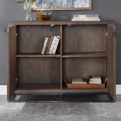 Reclaimed Wood 2-Door Cabinet
