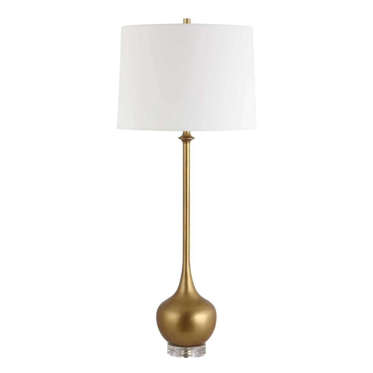 Antique Gold Buffet Lamp