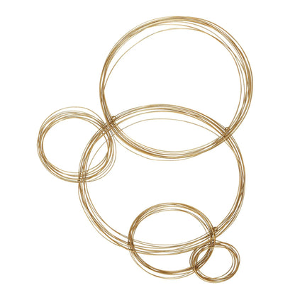 Spiral Metal Wall Decor