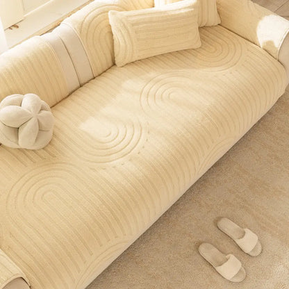 Soft Cotton Velvet Sofa Cushion