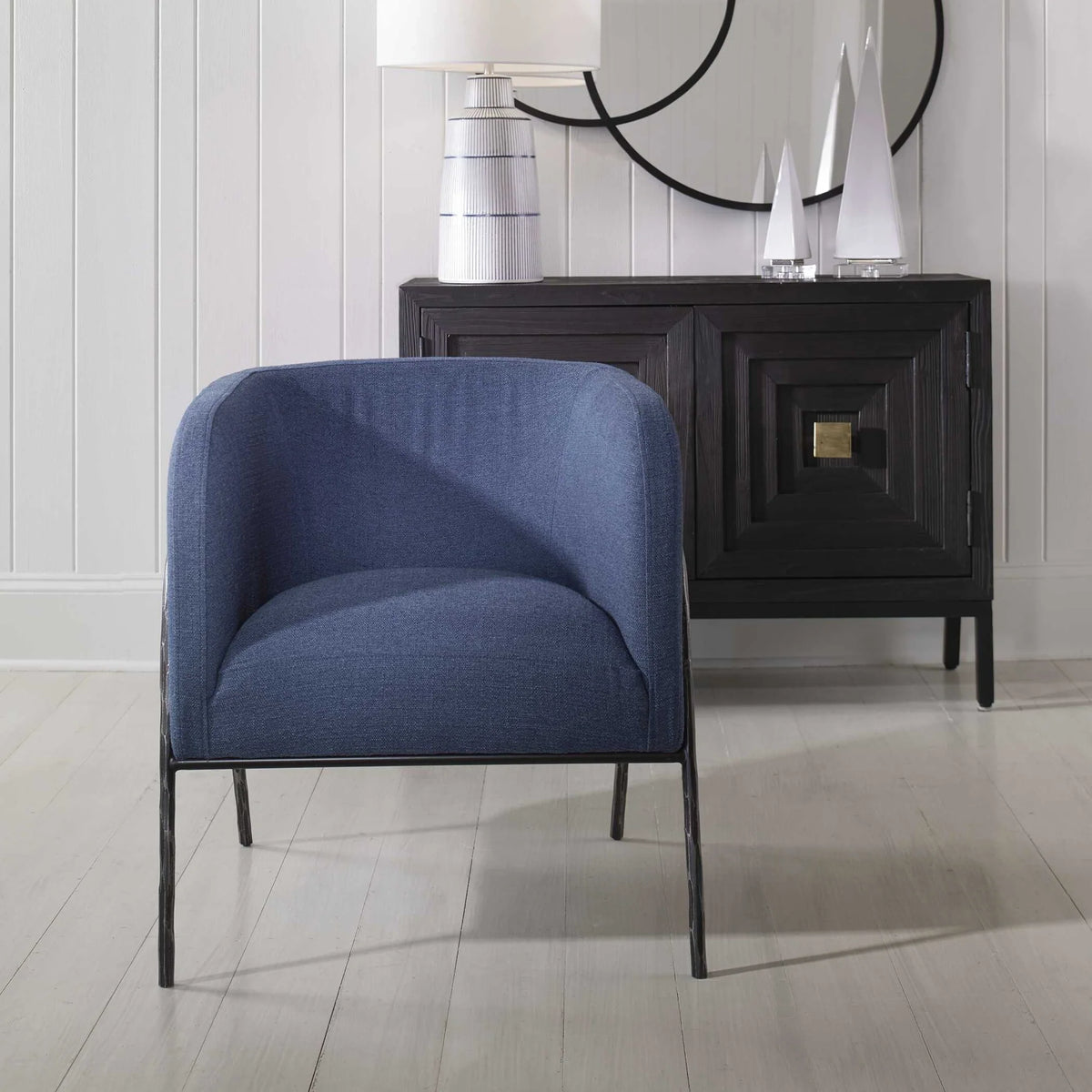 Barrel Back Accent Chair