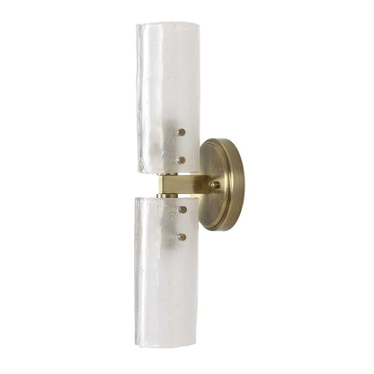 2 Light Glass Sconce
