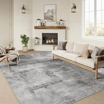 Elevate Your Space with the Purecozy Pet Friendly 9x12 Vintage Area Rug – Perfect for Living Rooms, Kitchens, and More!