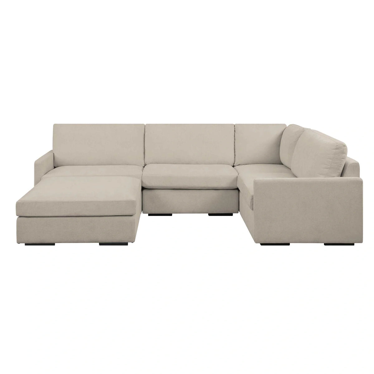 Sand Modular Arm-Facing Sofa