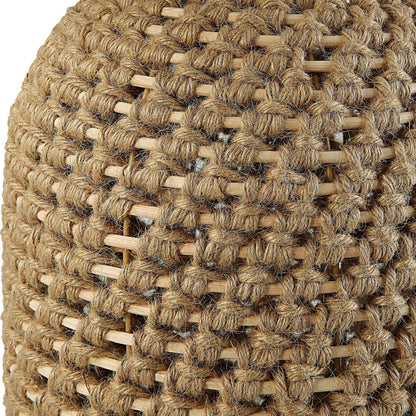 Rope & Rattan Table Lamp