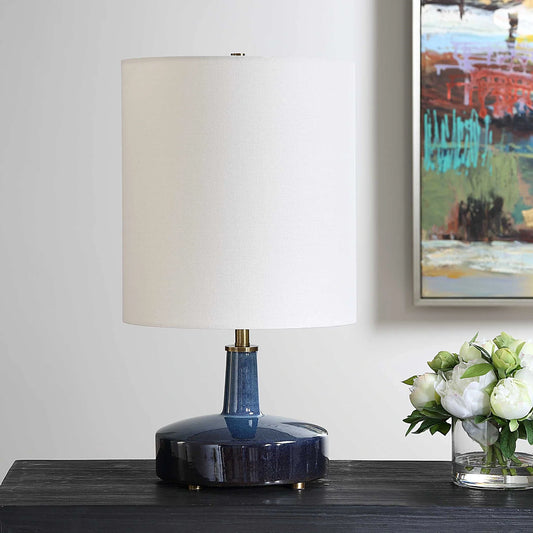 Blue Table Lamp