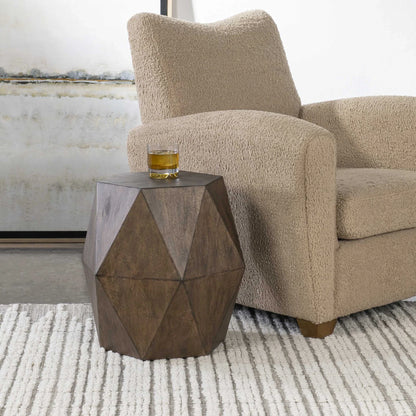 Geometric Accent Table