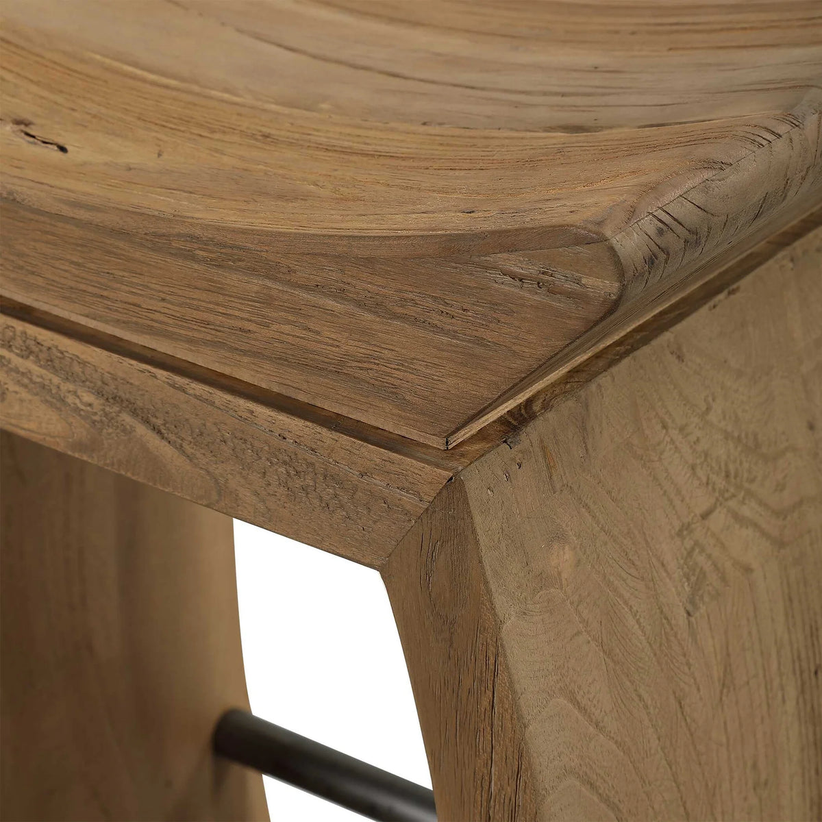 Modern Wood Counter Stool