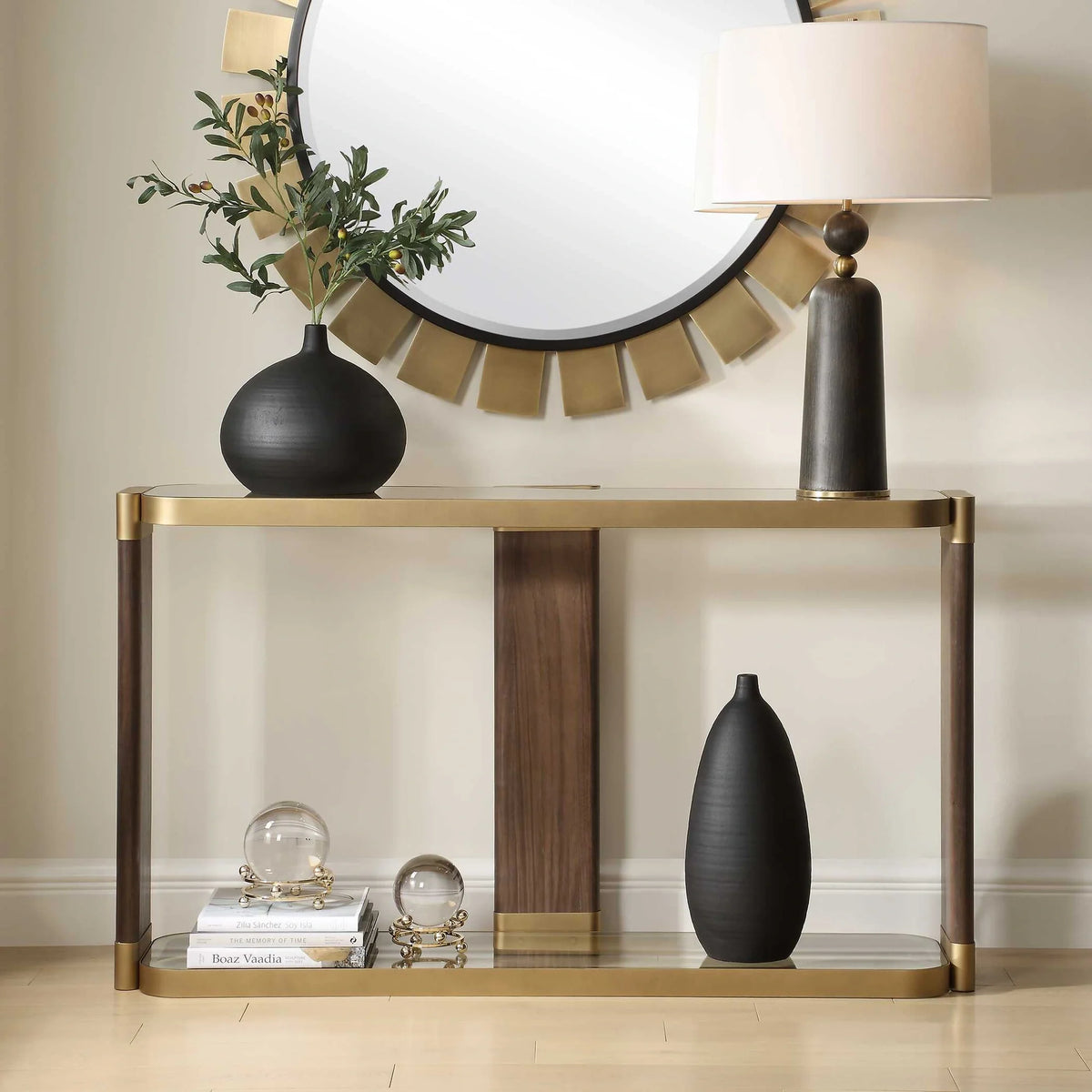 Glass Console Table