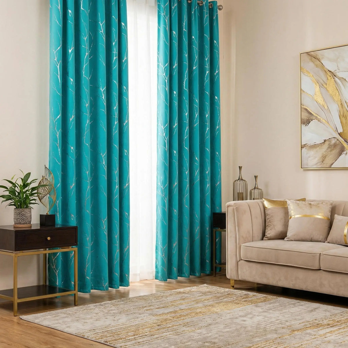 Curtain Club Luxury Blackout Drapes – 2 Panels of Elegance in 20+ Colors for Your Bedroom & Living Room