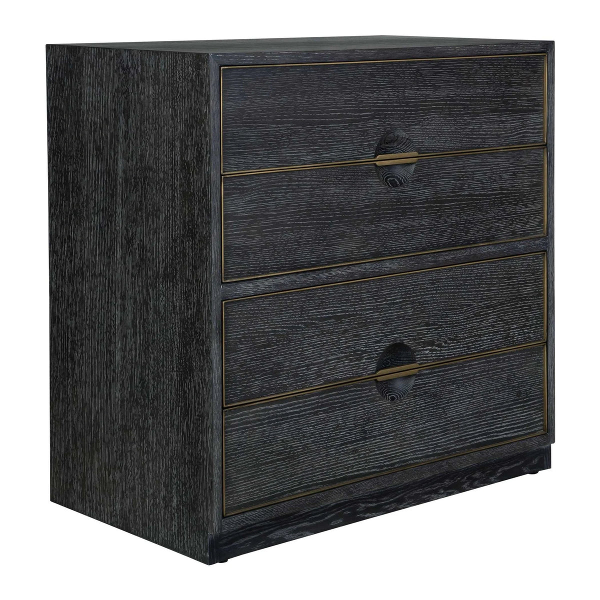 4 Drawer Walnut Chest