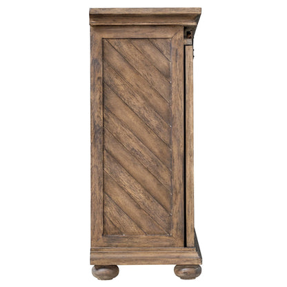 Barn Door Media Console