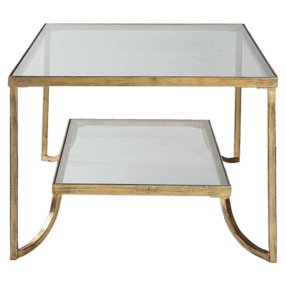 Gold Leaf Coffee Table