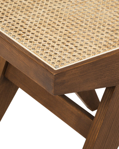 Chandigarh Rattan Stool | FINAL SALE