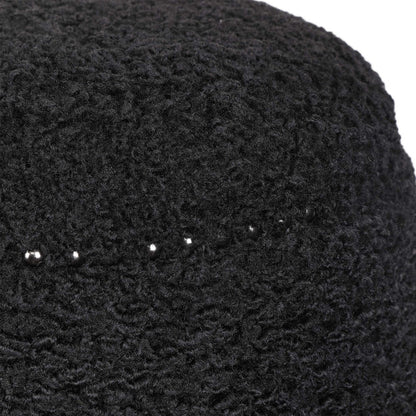 Faux Shearling Ottoman